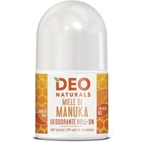 Optima Naturals Deo Naturals - Deodorante Roll On Miele di Manuka, 50ml