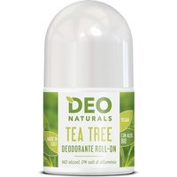 Optima Naturals Deo Naturals - Deodorante Roll On Tea Tree Ipoallergenico, 50ml