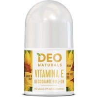Optima Naturals Deo Naturals - Deodorante Roll On Vitamina E Ipoallergenico, 50m