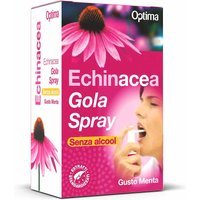 Optima Naturals Echinacea - Gola Spray Senza Alcool Gusto Menta, 20ml