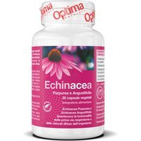 Optima Naturals Echinacea - Purpurea e Angustifolia Capsule Vegetali, 30 Capsule