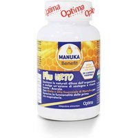 Optima Naturals Manuka Benefit - Flu Urto Integratore Difesa Sostegno, 30Capsule