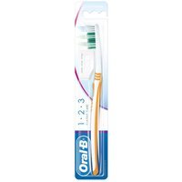 Oral-B 1.2.3 Classic Care Spazzolino Manuale Adulti Setole Medie, 1 Pezzo