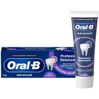 Oral-B Advanced Protezione Sbiancante Dentifricio Extra Freschezza, 75ml