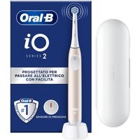 Oral-B iO - 2 Spazzolino Elettrico Ricaricabile Rosa con Custodia da Viaggio
