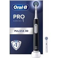 Oral-B PRO Series 1 Spazzolino Elettrico Ricaricabile Nero + 2 Testine Ricambio