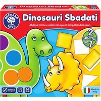 Orchard Toys Dinosauri Sbadati Gioco Bambini 3-6 Anni, 1 Pezzo