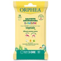 Orphea Bambini - Salviettine Antipuntura, 15 salviettine