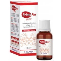 Orsana Primofer Gocce Integratore di Ferro e Vitamina C per Bambini, 12ml