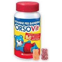 Orsovit Integratore Alimentare di Vitamine Per Bambini, 60 Caramelle Gommose