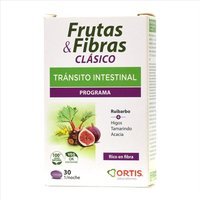 Ortis Frutta&Fibre Classico Integratore Transito Intestinale 30 Compresse