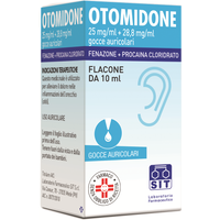 Otomidone 25 Mg/Ml + 28,8 Mg/Ml Gocce Auricolari Flacone Da 10 Ml