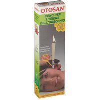 Otosan Cono Igiene dell'Orecchio Con Cera d'Api e Propoli, 2 Coni