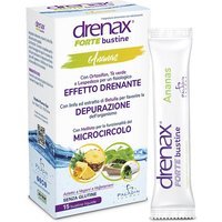 Paladin Pharma Drenax - Forte Ananas Integratore, 15 Stick Pack