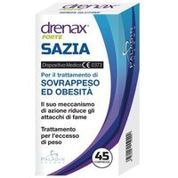 Paladin Pharma Drenax Forte Sazia - Integratore per il controllo del peso e della fame, 45 compresse