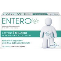 Paladin Pharma Enterolife 4 Miliardi Integratore Alimentare, 10 Fialoidi da 5ml