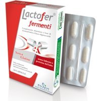 Paladin Pharma Lactofer Fermenti - Paladin integratore per intestino e flora batterica, 24 capsule