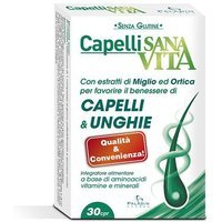 Paladin Pharma Sanavita - Benessere Capelli E Unghie Integratore, 30 Compresse