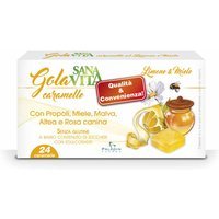 Paladin Pharma Sanavita - Caramelle Gola Limone e Miele, 24 Caramelle