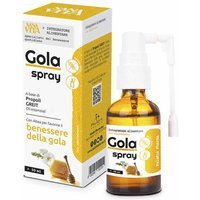 Paladin Pharma Sanavita - Gola Spray con Propoli Aloe Altea Eucalipto Menta,30ml