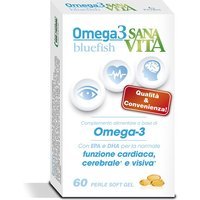 Paladin Pharma Sanavita - Omega 3 BlueFish Integratore, 60 Capsule