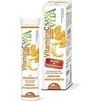 Paladin Pharma Sanavita - Vitamina C Integratore, 20 Compresse Effervescenti
