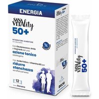 Paladin Pharma Sanavitality - Energia 50+ Integratore Tonico, 12 Stick Pack