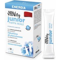 Paladin Pharma Sanavitality - Energia Junior Pappa Reale Integratore, 12 Stick P