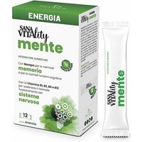 Paladin Pharma Sanavitality - Energia Mente Integratore Memoria, 12 Stick Pack