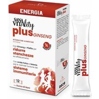 Paladin Pharma Sanavitality - Energia Plus Ginseng Integratore, 12 Stick Pack