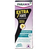 Paranix Shampoo Extra Forte Pidocchi e Lendini Tratta Previene, 200ml + Pettine