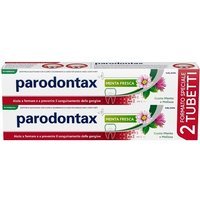 Parodontax Herbal Menta Dentifricio con Fluoro e Bicarbonato di Sodio Bipack, 2x75ml