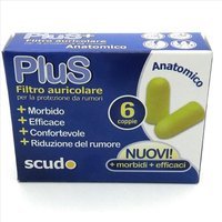 Pasquali Earplug Plus Filtro Auricolare Anatomico Protezione Rumori 6 Coppie