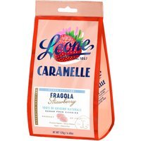 Pastiglie Leone Caramelle Fragola senza zuccheri, 125g