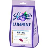 Pastiglie Leone Caramelle Mirtillo senza zucchero, 125g