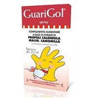 Pediatrica Guarigol Spray - Integratore pediatrico vegetale lenitivo per la gola, flacone da 20 ml