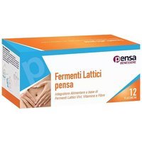 Pensa Benessere Fermenti Lattici Pensa Integratore Alimentare, 12 Flaconcini