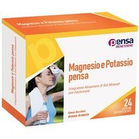 Pensa Benessere Magnesio E Potassio Pensa Integratore, 24 Bustine