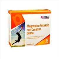 Pensa Pharma Magnesio E Potassio Con Creatina Pensa Integratore, 14 Bustine