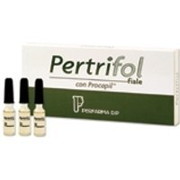 Perfarma D.P. Pertrifol fiale - Lozione anticaduta per i capelli diradati, 12 fiale da 6 ml