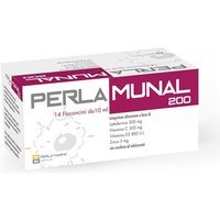 Perla Pharma Perlamunal 200 - Perla Pharma integratore per le difese immunitarie, 14 flaconcini