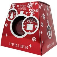 Perlier Christmas Edition - Cofanetto Regalo Magia di Natale Bagno Crema, 500ml