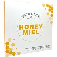Perlier Honey - Cofanetto Crema Mani 100ml + Stick 5.5ml + Antirughe Labbra 15ml