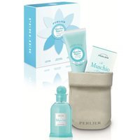 Perlier Muschio Bianco Cofanetto Regalo Doccia Crema 250ml + Acqua Profumata 100ml