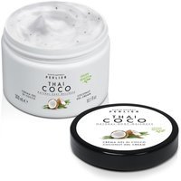 Perlier Thai Coco - Gel Crema di Cocco con Microsfere di Vitamina E Idratante Pelle Secca e Doposole, 300ml
