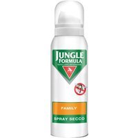 Perrigo Jungle Formula Family Repellente Anti-Zanzare Spray Secco, 125ml