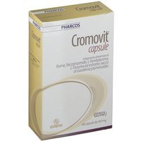 Pharcos Cromovit - Integratore Alimentare Antiossidante, 60 Capsule