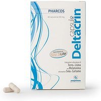 Pharcos Deltacrin Integratore per Alopecia, 60 Capsule