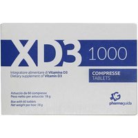 Pharmaguida XD3 1000 Integratore Vitamina D, 60 Compresse