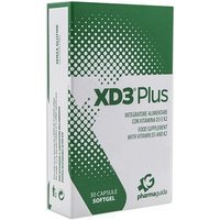 Pharmaguida Xd3 Plus - Integratore Pharmaguida softgel vitamina D3 e K2 per le ossa, 30 capsule